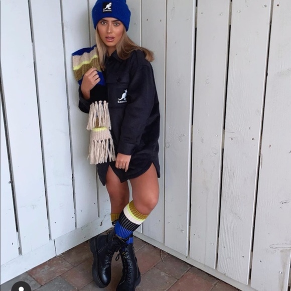 KANGOL x H&M Blogger Favorite Trendy Shacket L - Picture 6 of 12